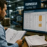 Approvisionneur métier gérant stocks et flux d’approvisionnement en supply chain