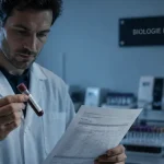 Biologiste médical en laboratoire, diagnostic clinique