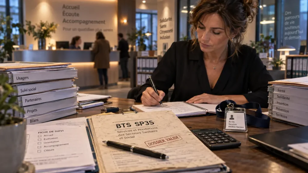 BTS SP3S formation continue : reconversion sanitaire et social