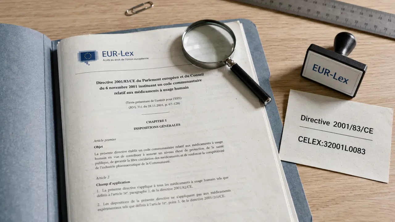 Directive 2001 83 ce : lire texte officiel, version consolidée et modifications