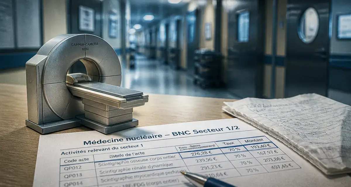 Médecine nucléaire : salaire et revenus libéraux, réalité financière de la spécialité