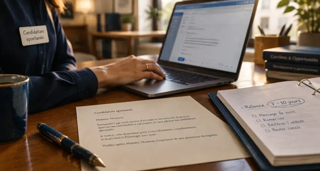 Candidature spontanée : un modèle de lettre et de mail à adapter pour obtenir un entretien