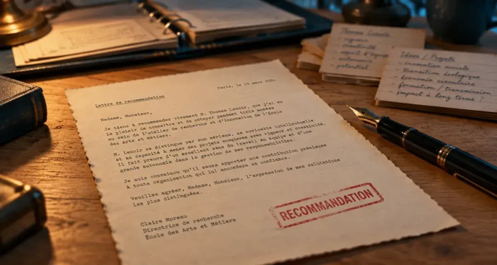 Exemple de lettre de recommandation professionnelle : un modèle à personnaliser selon votre candidature