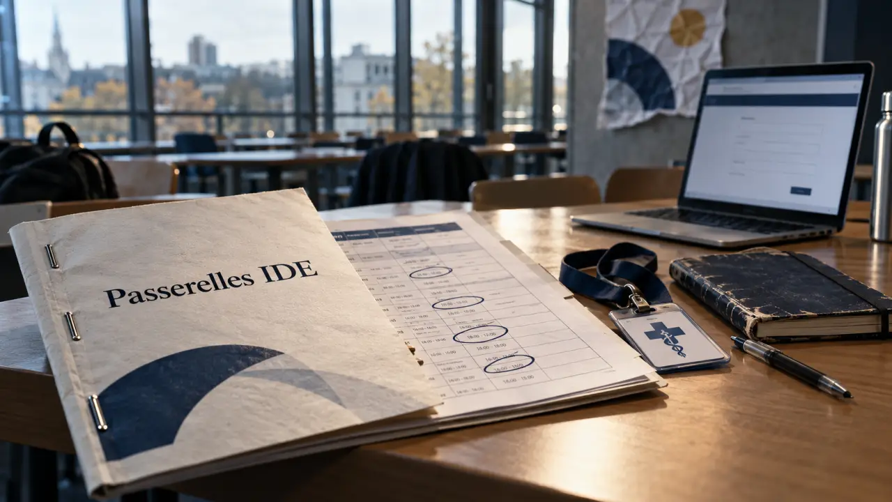 Dossier infirmier passerelle pour entrée en deuxième année