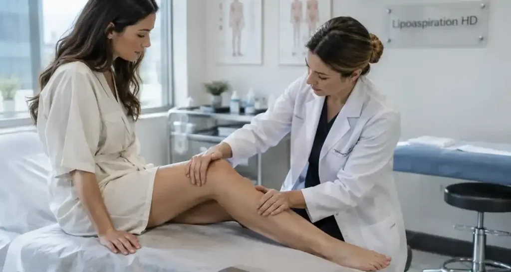 Le traitement définitif du lipœdème par lipoaspiration HD