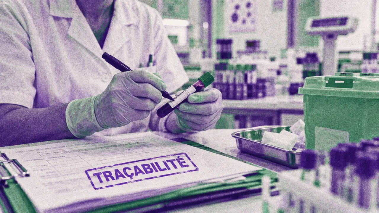 Phlebotomiste en laboratoire : étiquetage et sécurité des prélèvements