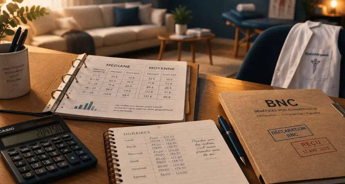 Salaire kinésithérapeute libéral : médiane plutôt que moyenne